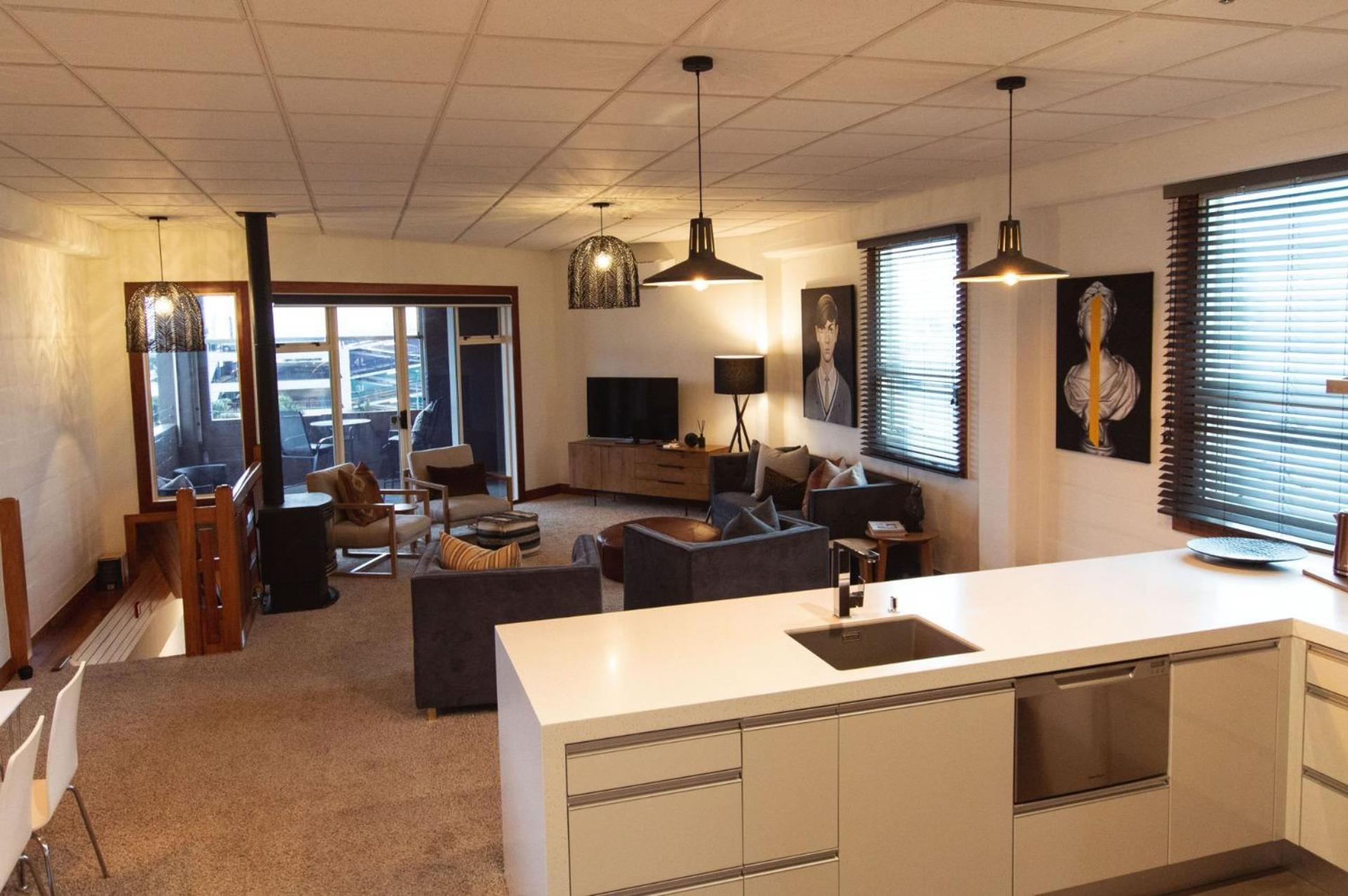 Stay Central The Penthouse New Plymouth Eksteriør billede